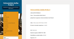 Desktop Screenshot of pecovatelskasluzbap6.com